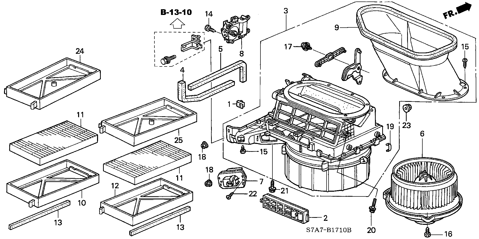 ACURA 80292-S7A-003 - Filtrs, Salona telpas gaiss ps1.lv