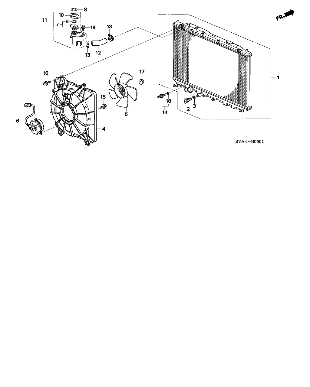 KIA 19045-RAA-003 - Vāciņš, Radiators ps1.lv