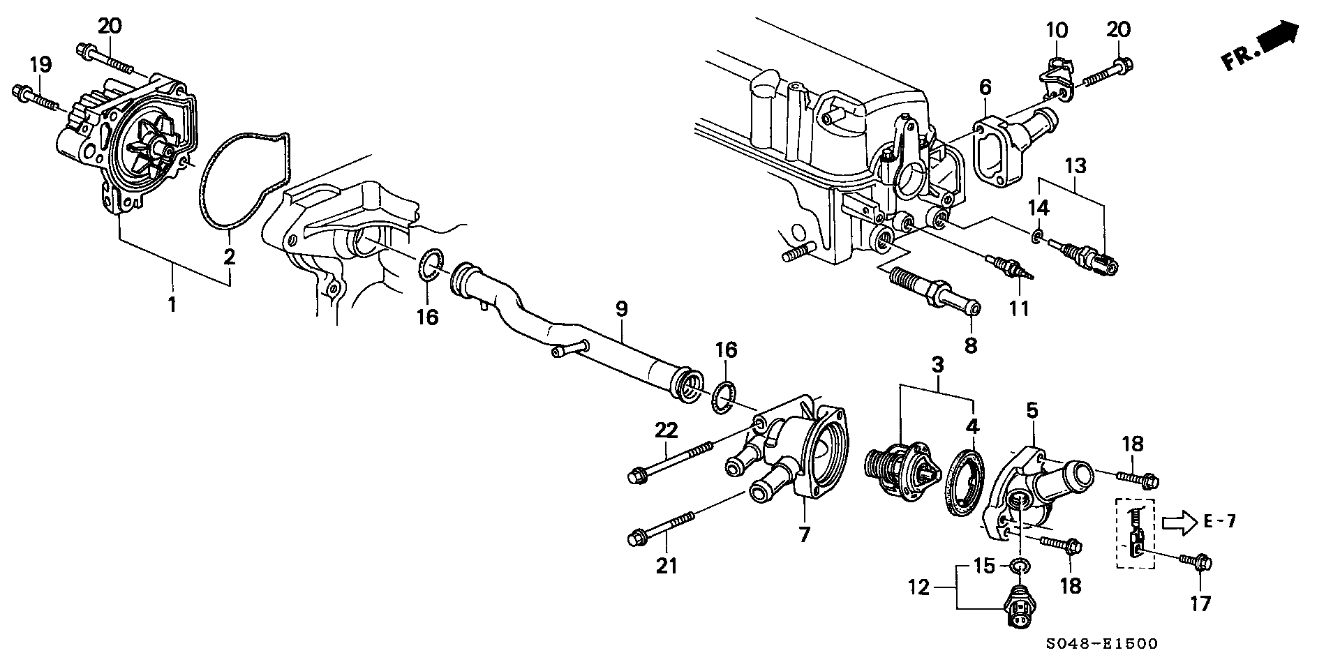 ISUZU 19200P2AA01 - Ūdenssūknis ps1.lv