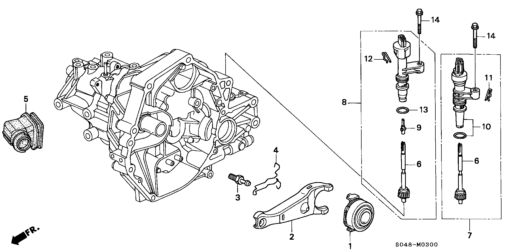 HONDA (DONGFENG) 22810-P20-003 - Izspiedējgultnis ps1.lv