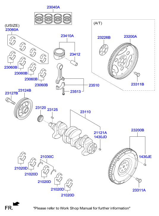 Chrysler 2312103AA0 - Sprocket - crankshaft ps1.lv