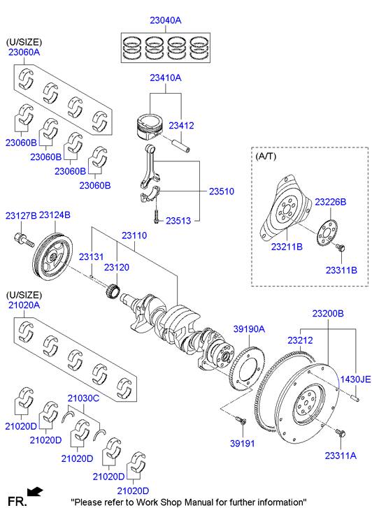 Hyundai 230412B000 - Virzulis ps1.lv