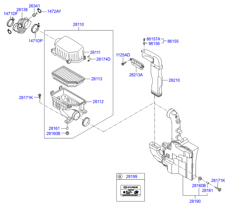 Hyundai 1471181006B - Kvēlspuldze, Dienas gaismas lukturis ps1.lv