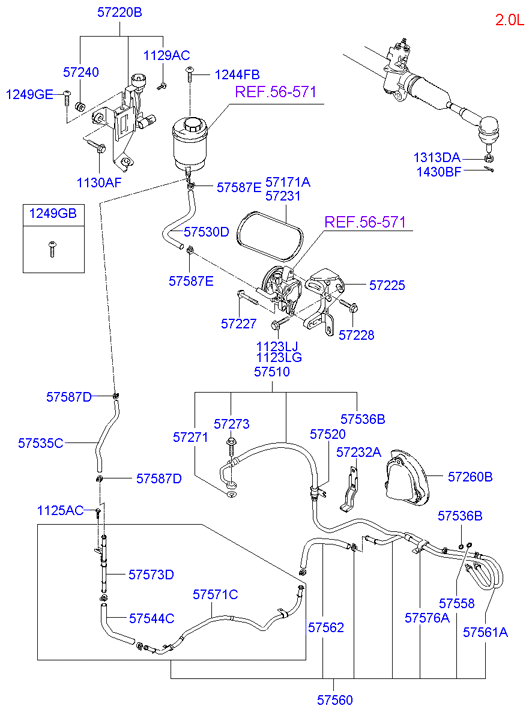 Subaru 571702D001 - Ķīļrievu siksna ps1.lv