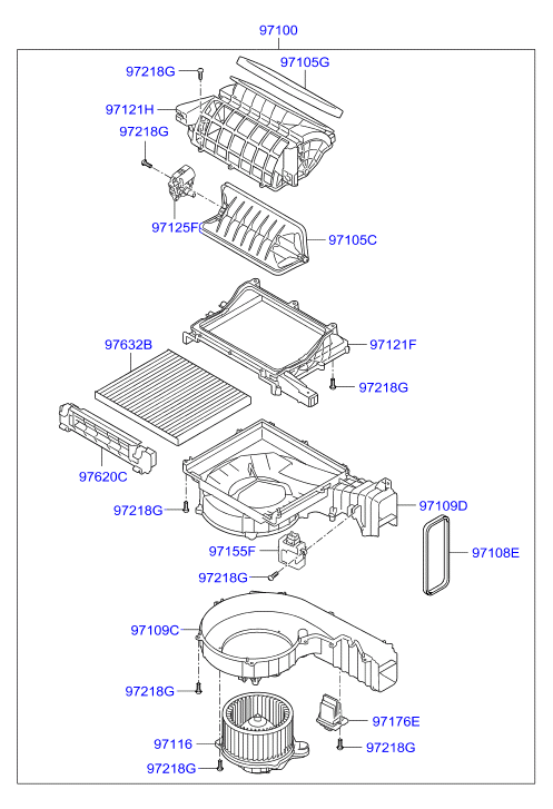 KIA 97133-1U000 - Filtrs, Salona telpas gaiss ps1.lv