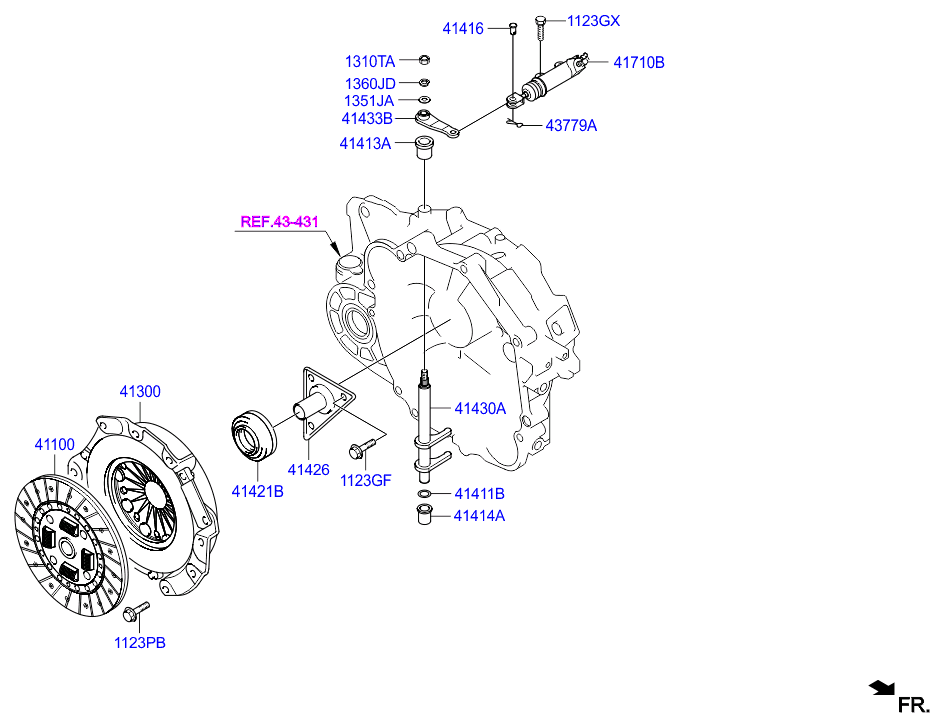 KIA 41100-39266 - Sajūga disks ps1.lv