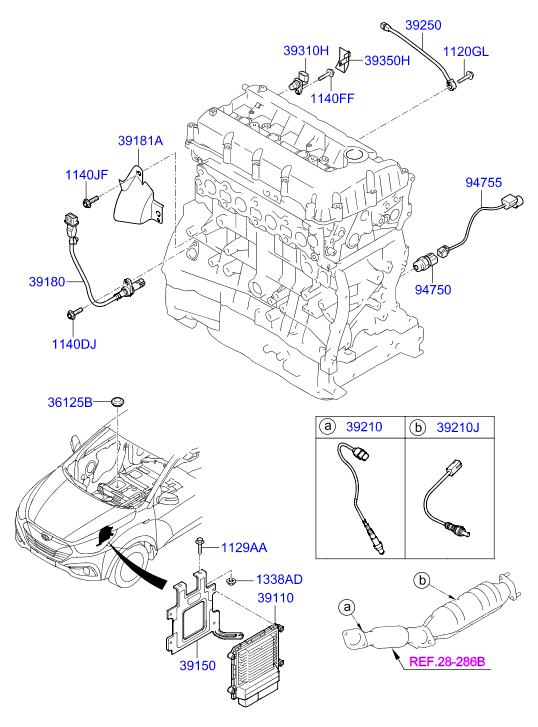 KIA 392102G650 - Lambda zonde ps1.lv