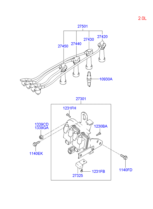 Buessing 27301-23700 - Aizdedzes spole ps1.lv