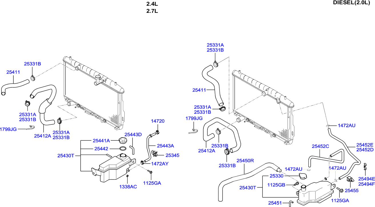 Hyundai 2533124244 - Kvēlspuldze, Dienas gaismas lukturis ps1.lv