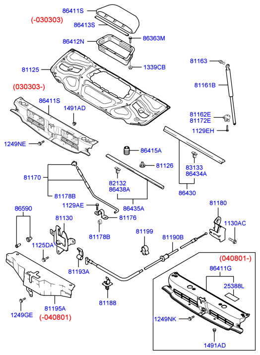 Hyundai 8119325000 - Kvēlspuldze, Dienas gaismas lukturis ps1.lv