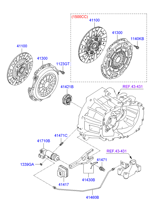 KIA 41300-23030 - Sajūga piespiedējdisks ps1.lv