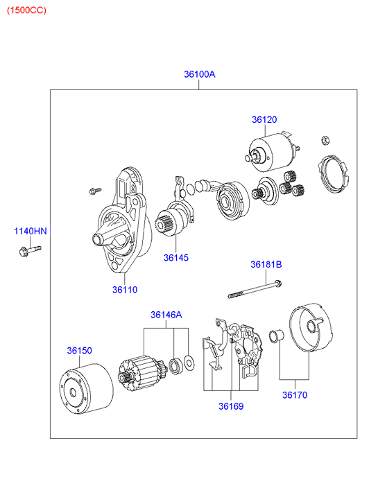 Mitsubishi 3612021740 - Relejs, Starteris ps1.lv