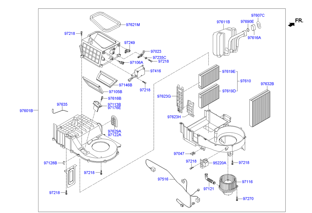 KIA 971333A000 - Filtrs, Salona telpas gaiss ps1.lv