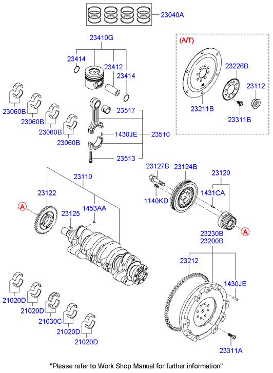 KIA 2312427300 - Piedziņas skriemelis, Kloķvārpsta ps1.lv