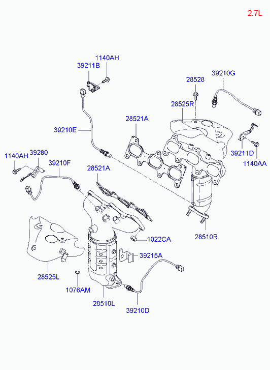 KIA 39210-37523 - Lambda zonde ps1.lv