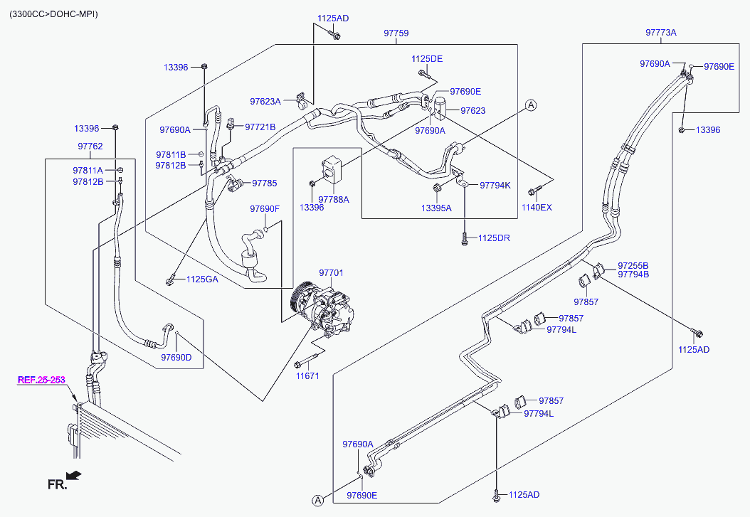 Hyundai 97701-2W000 - Kompresors, Gaisa kond. sistēma ps1.lv