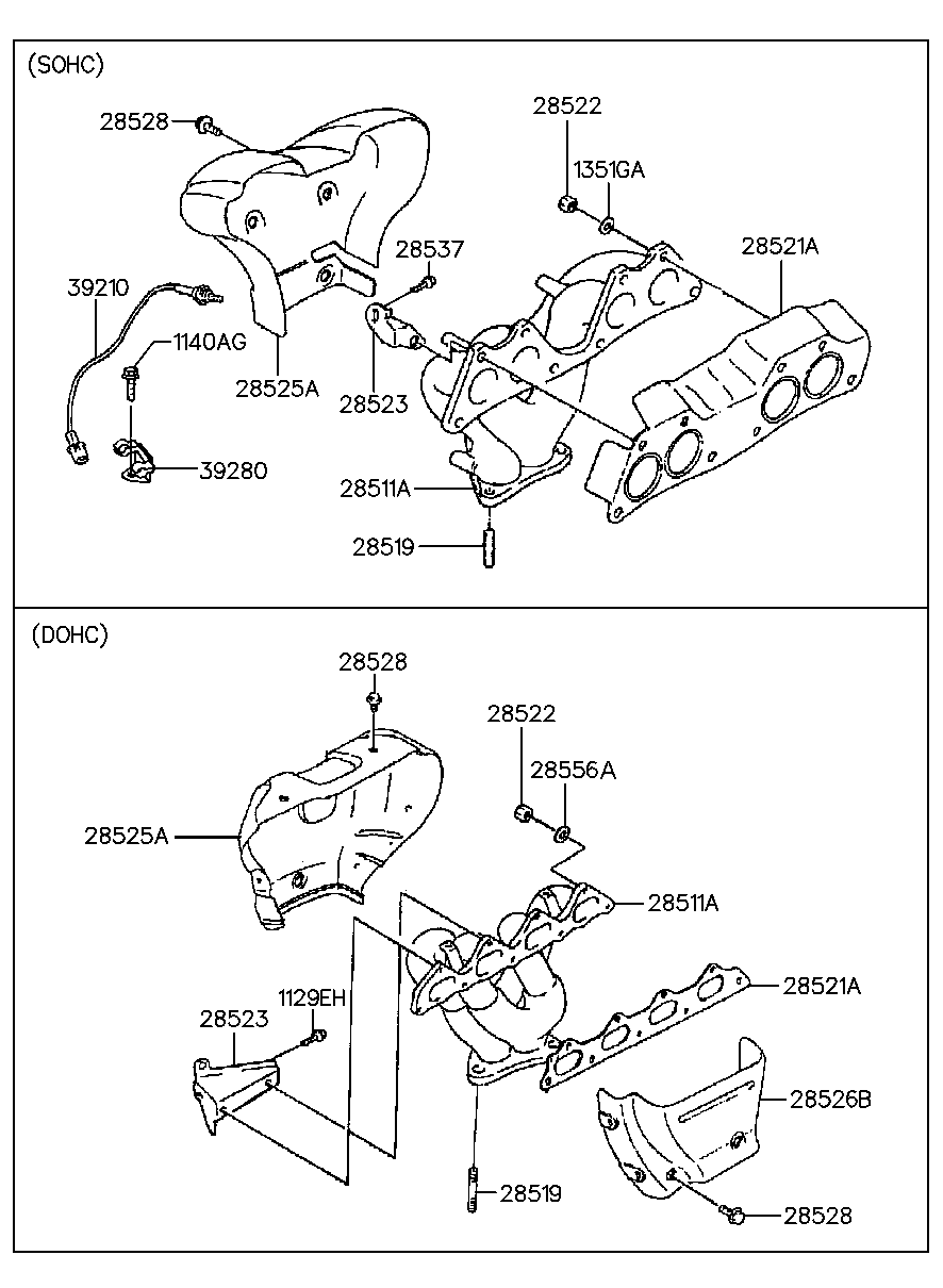 KIA 3921036700 - Lambda zonde ps1.lv