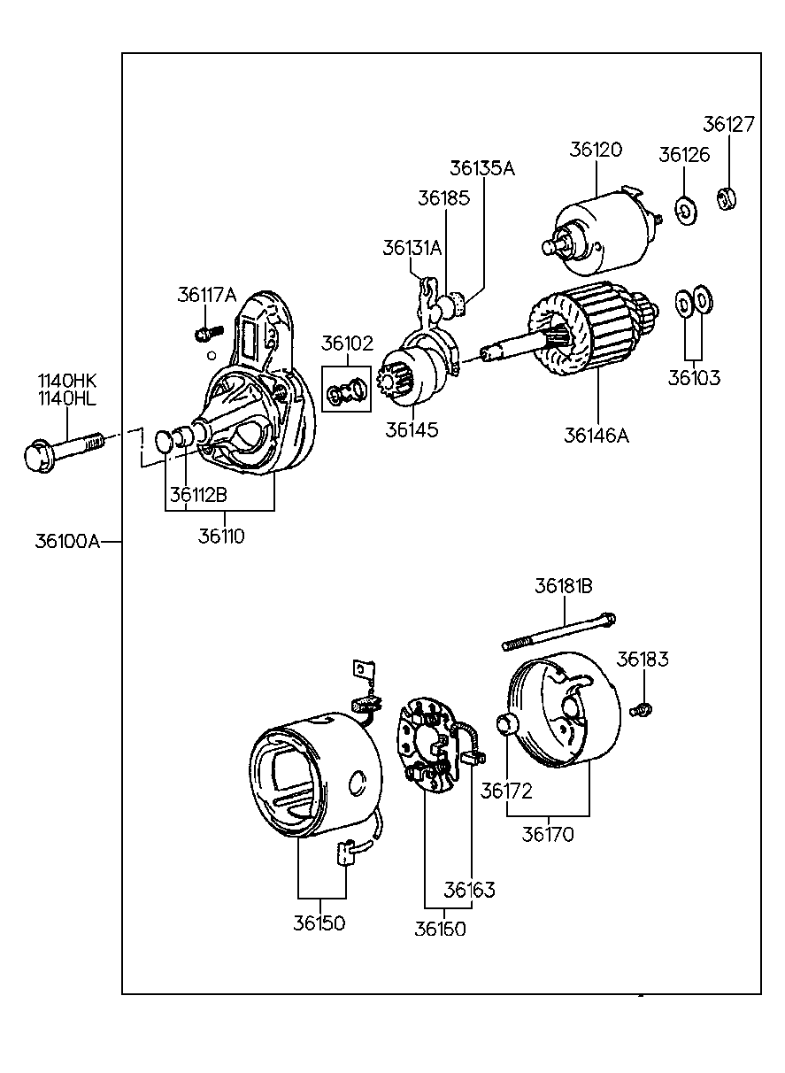 Mercedes-Benz 361 002 17 40 - Starteris ps1.lv