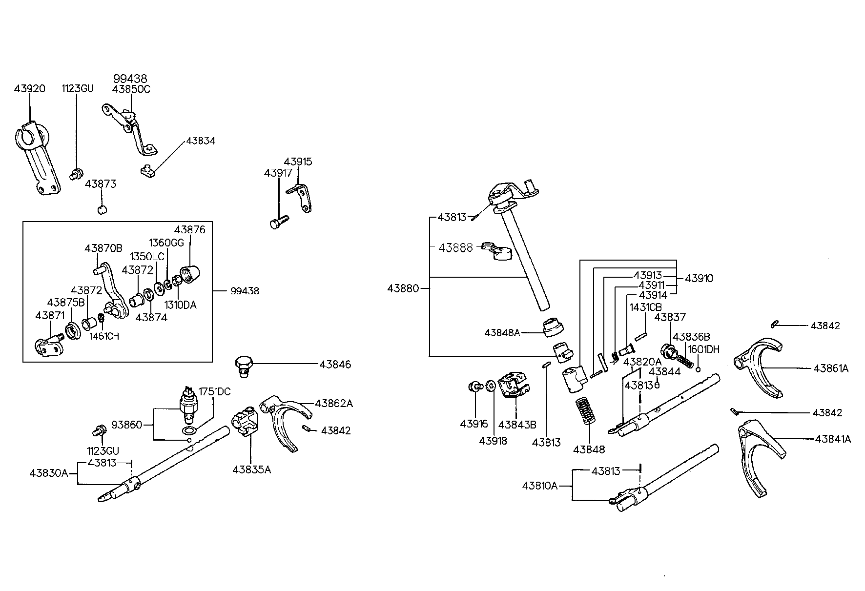 Mitsubishi 93860-36100 - Slēdzis, Atpakaļgaitas signāla lukturis ps1.lv