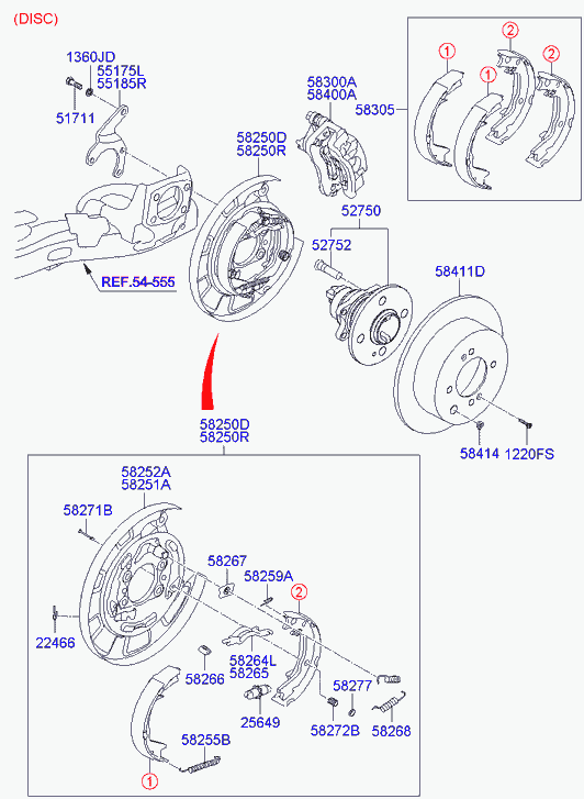 KIA 52750-1G101 - Riteņa rumbas gultņa komplekts ps1.lv