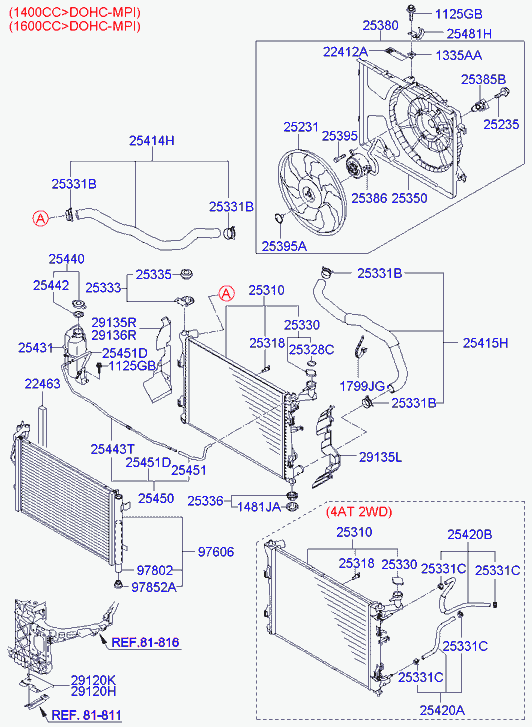 Eagle 25330-1H100 - Vāciņš, Radiators ps1.lv