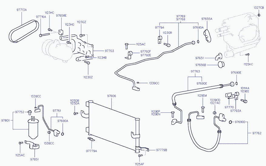 Buessing 9760602200 - Kondensators, Gaisa kond. sistēma ps1.lv