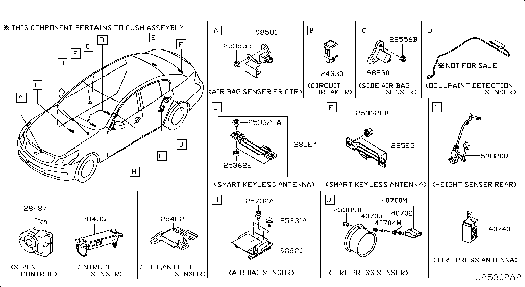 Infiniti 407001AY0A - Riteņu grieš. ātruma devējs, Riepu spiediena kontroles sist. ps1.lv