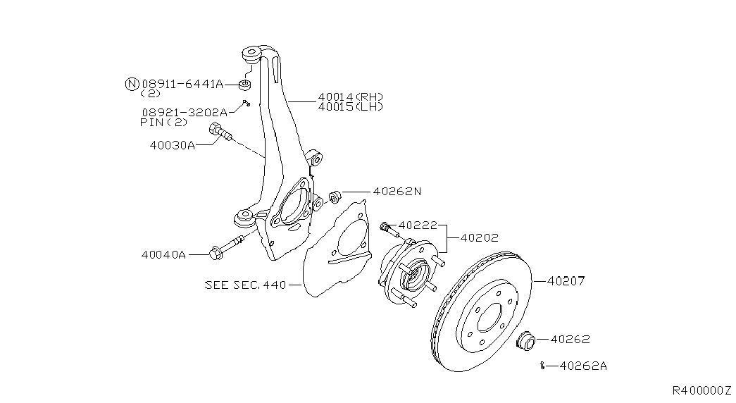 NISSAN 40202-7S100 - Riteņa rumbas gultņa komplekts ps1.lv