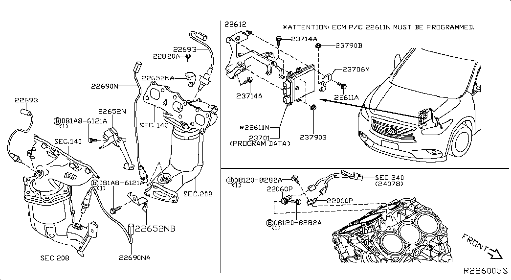 NISSAN 226933RC0A - Lambda zonde ps1.lv