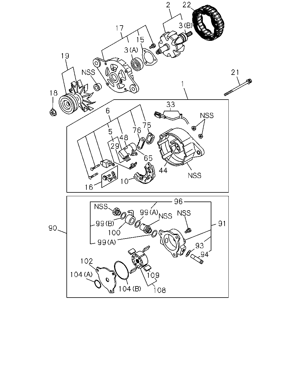 ISUZU 8-94167-410-0 - Ģeneratora sprieguma regulators ps1.lv