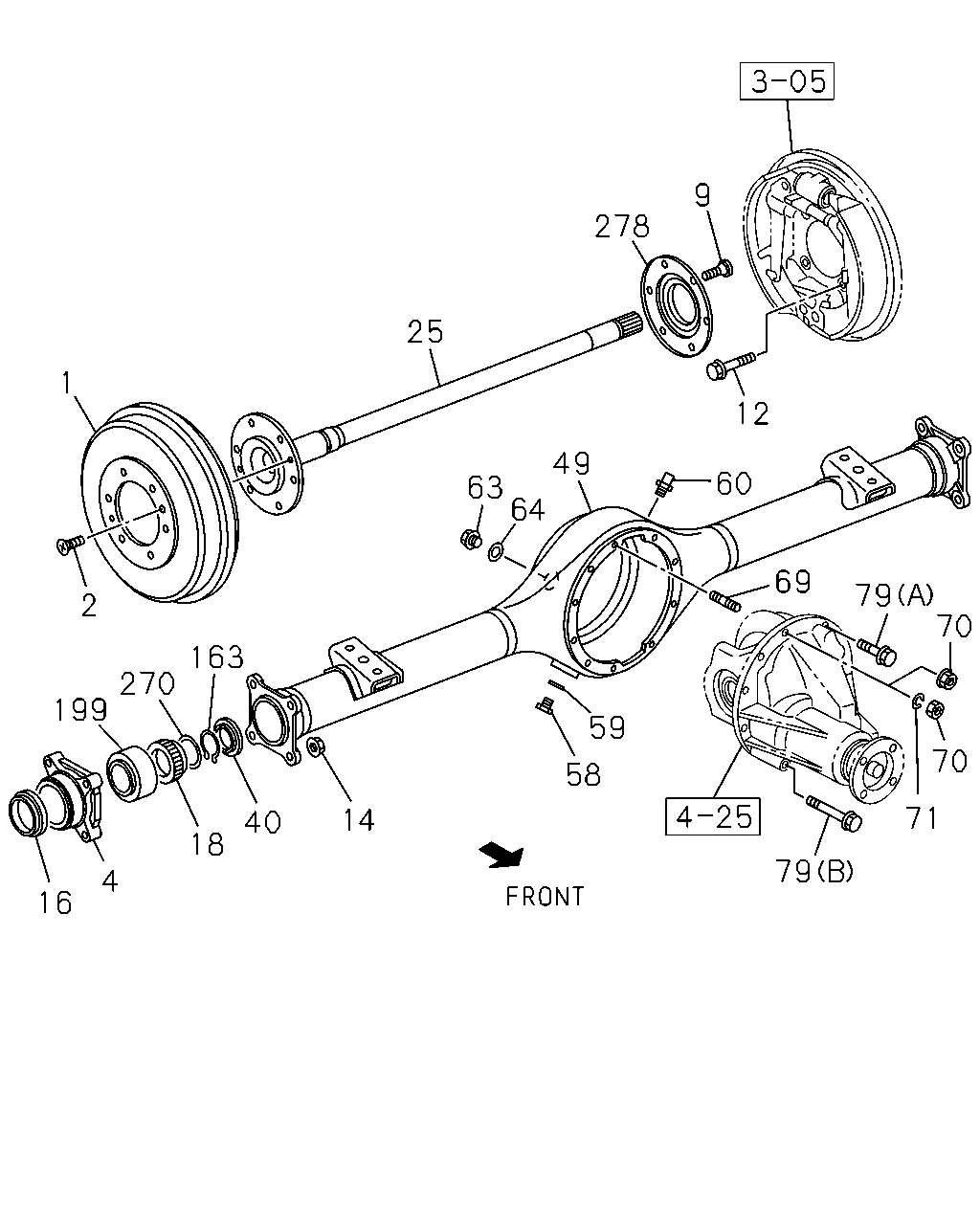 ISUZU 8-97216-797-2 - Riteņa rumbas gultņa komplekts ps1.lv