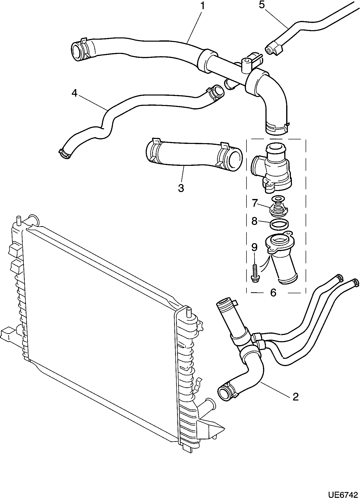 Jaguar XR85174 - Termostats, Dzesēšanas šķidrums ps1.lv