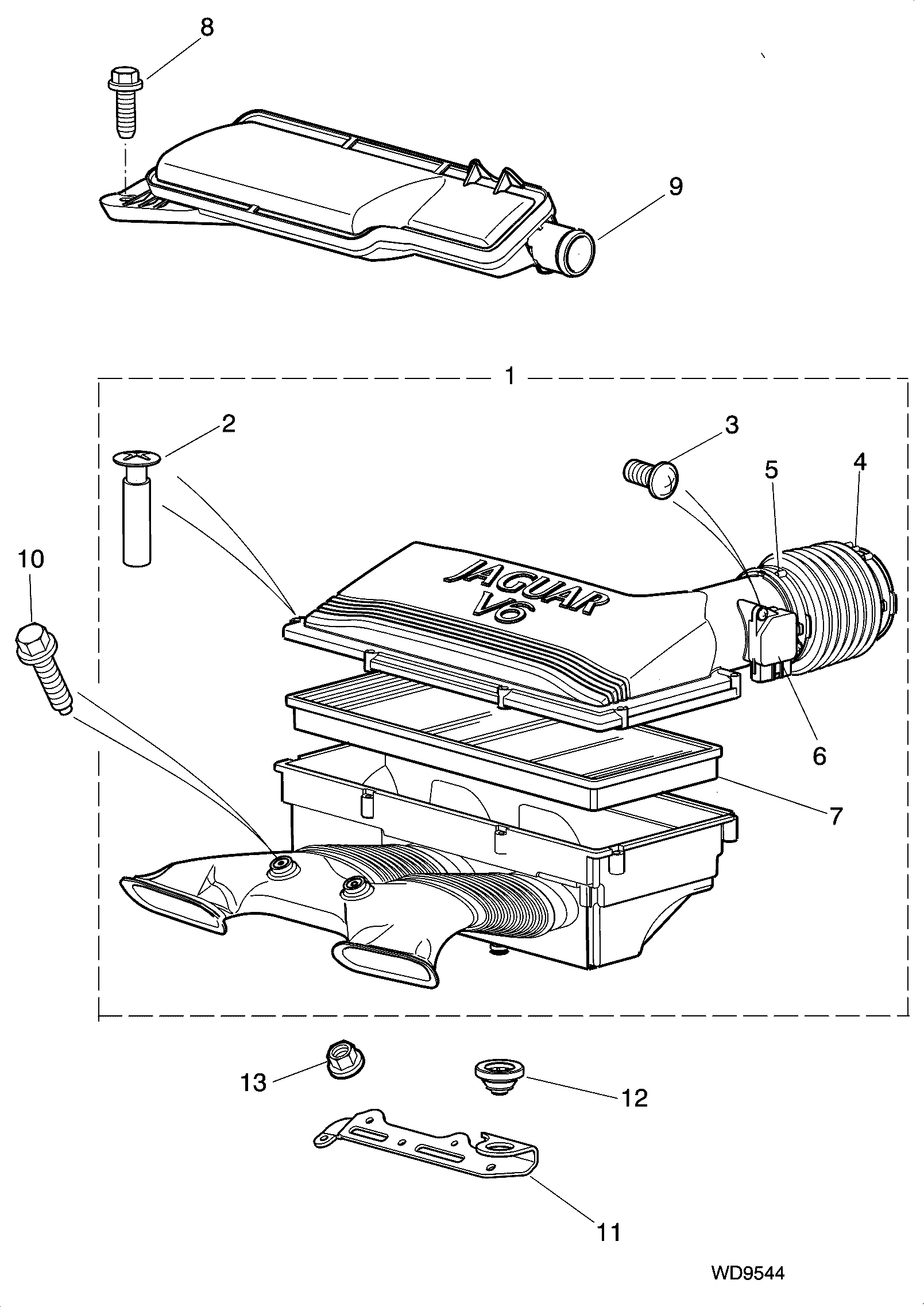 Jaguar C2S 11215 - Gaisa filtrs ps1.lv