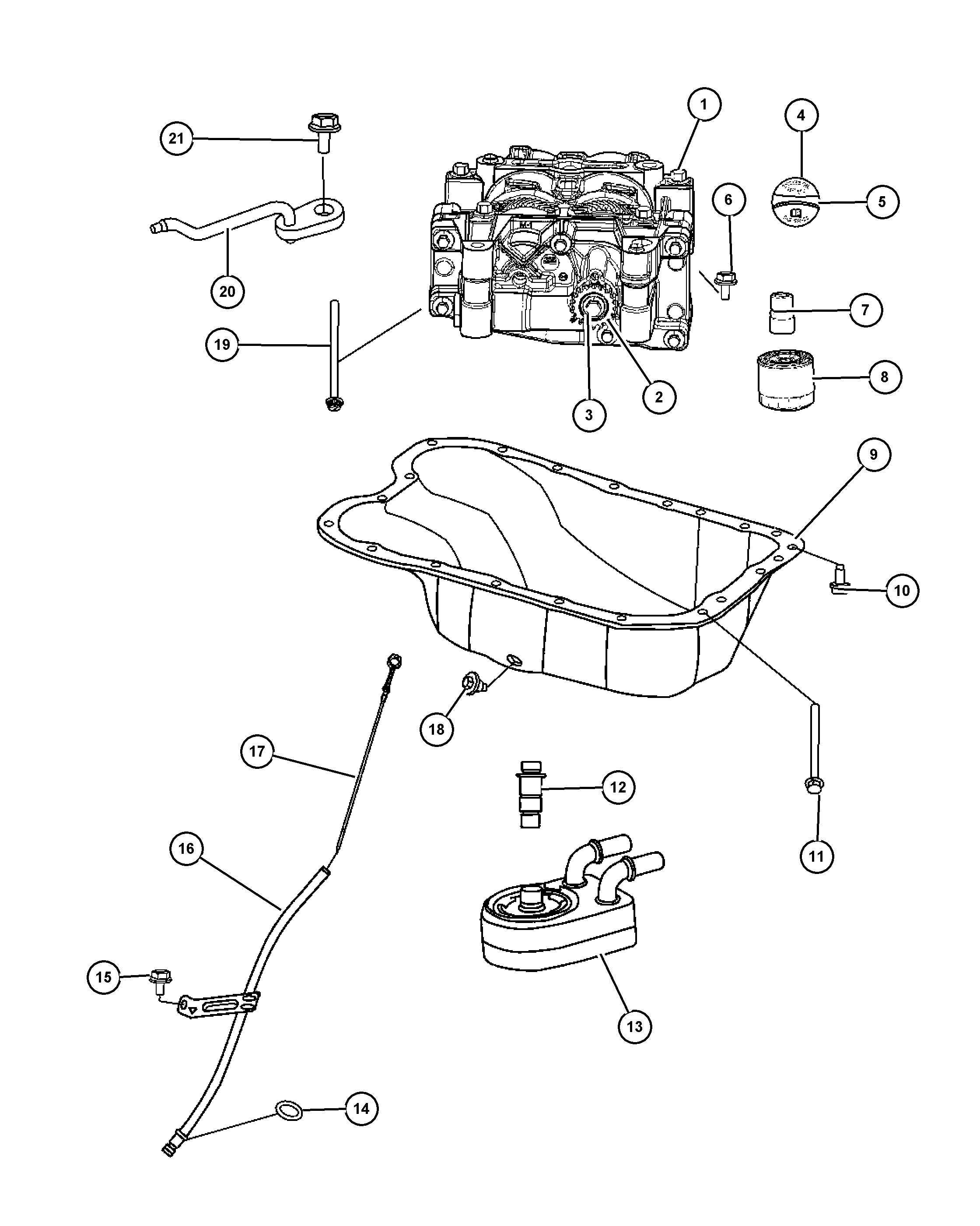 Chrysler 4884 900AB - Eļļas filtrs ps1.lv