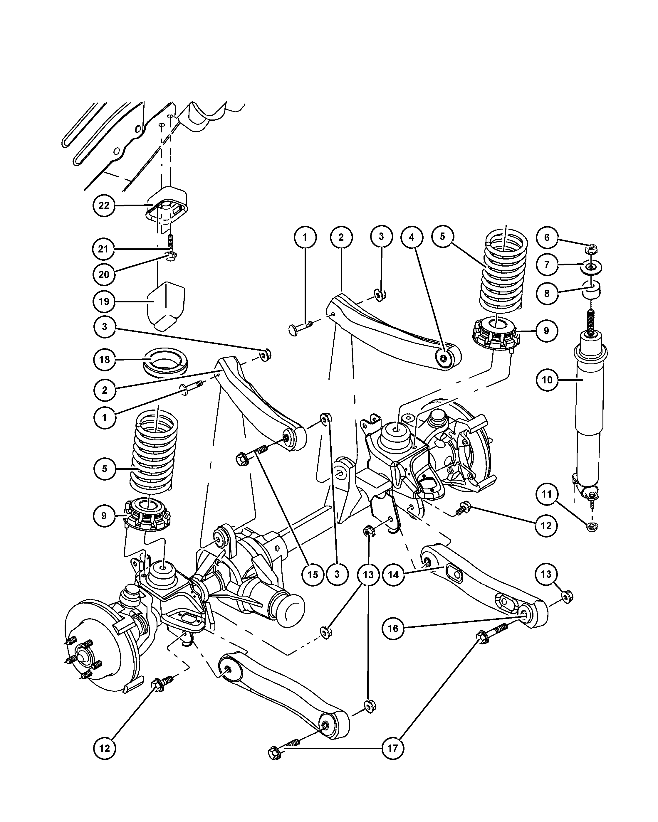 Jeep 52088 208AD - Neatkarīgās balstiekārtas svira, Riteņa piekare ps1.lv