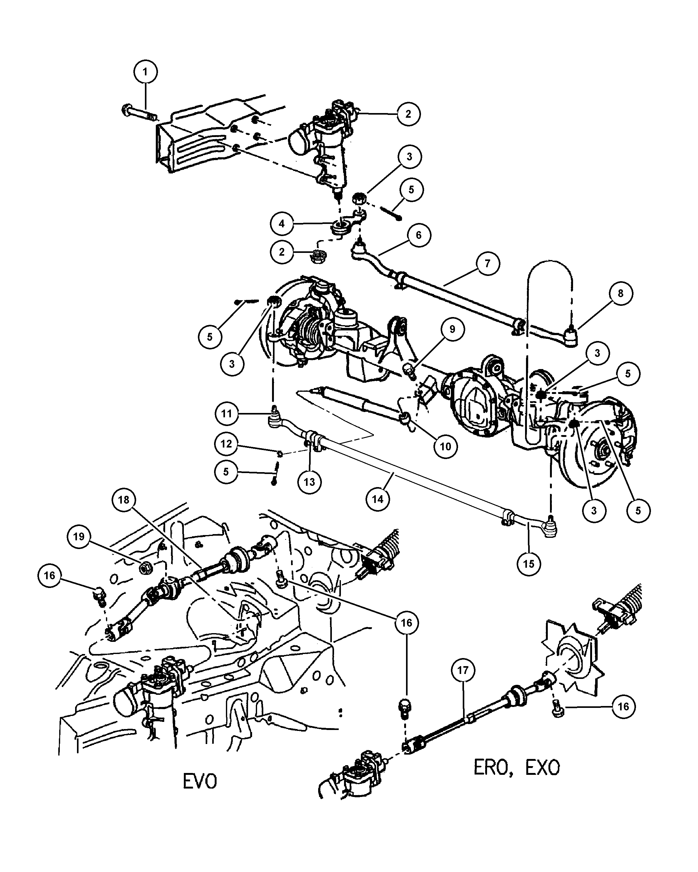 Jeep 52088 870AA - Stūres šķērsstiepņa uzgalis ps1.lv