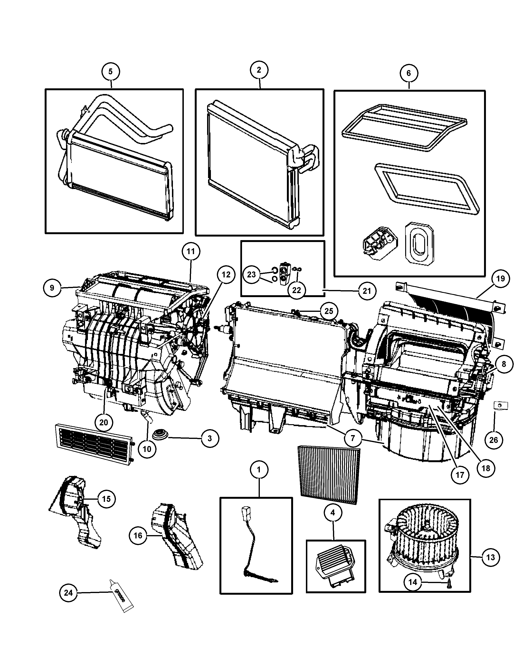 Chrysler 5191 347AC - Siltummainis, Salona apsilde ps1.lv