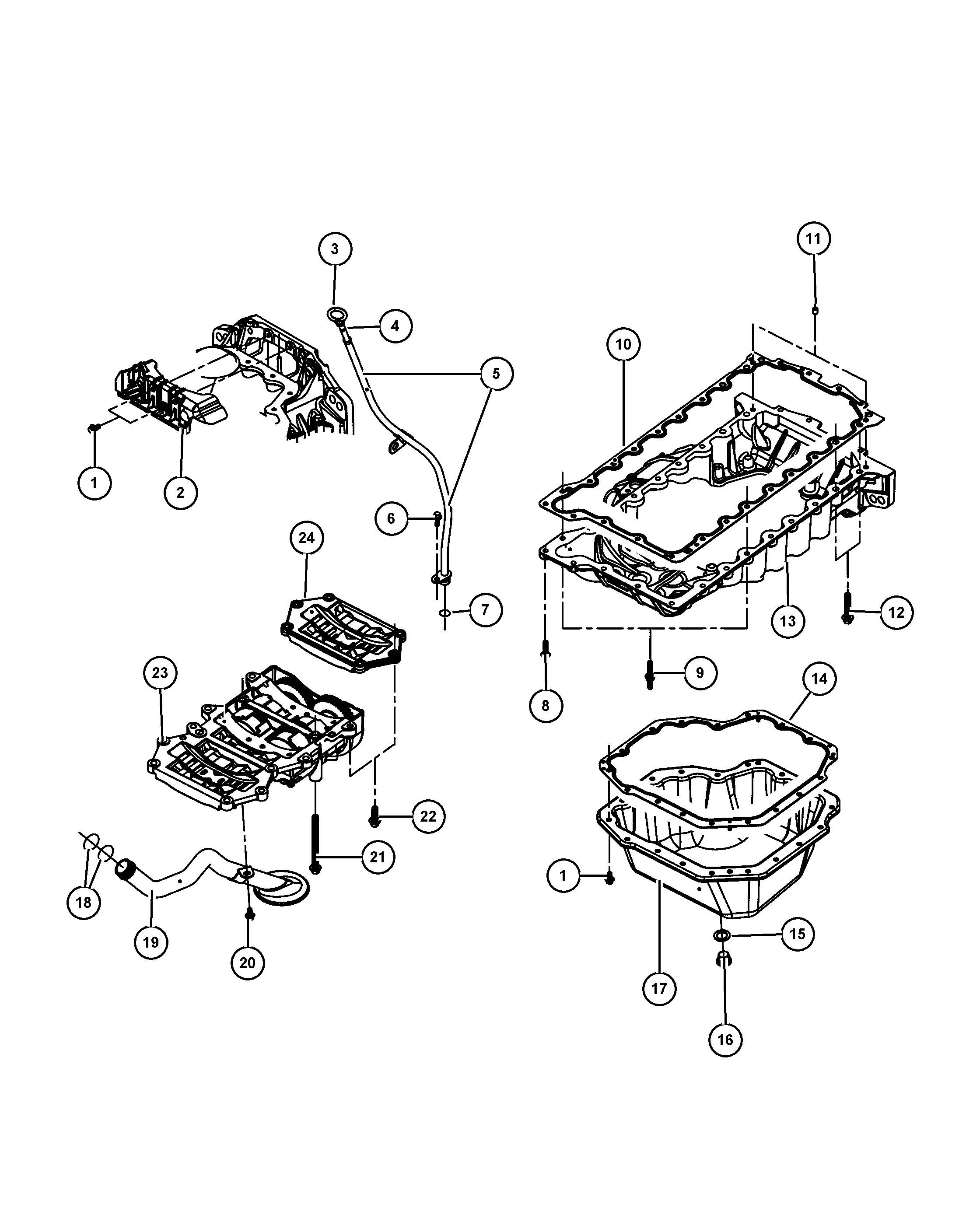 Chrysler 68027 587AA - Blīve, Eļļas vācele ps1.lv