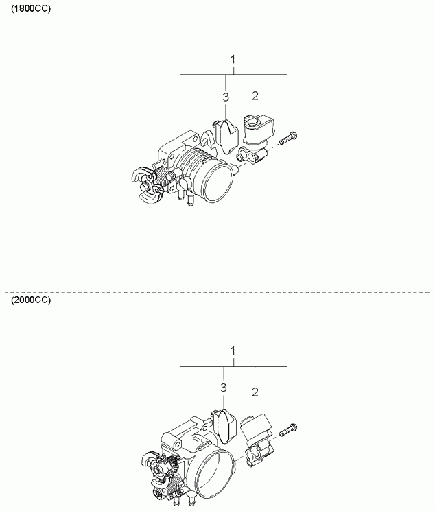 Hyundai 0K9A5-18911 - Devējs, Droseļvārsta stāvoklis ps1.lv