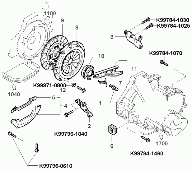 KIA 0K9A0-16-460B - Sajūga disks ps1.lv