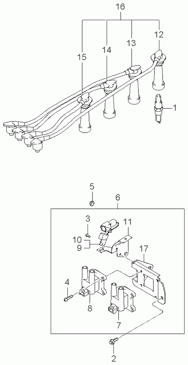 Hyundai 2732522610 - Condenser assy - ignition coil ps1.lv