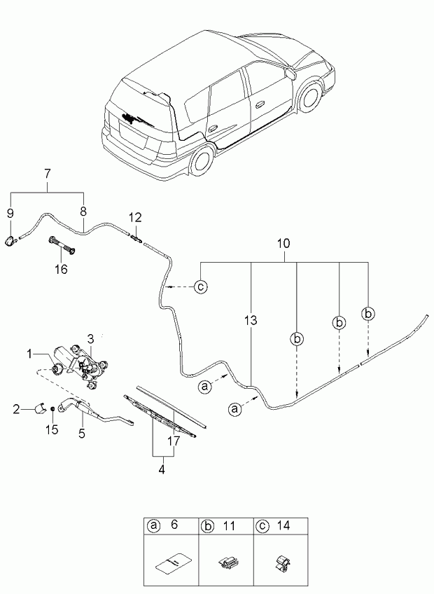 Hyundai 0K2C067330 - Stikla tīrītāja slotiņa ps1.lv