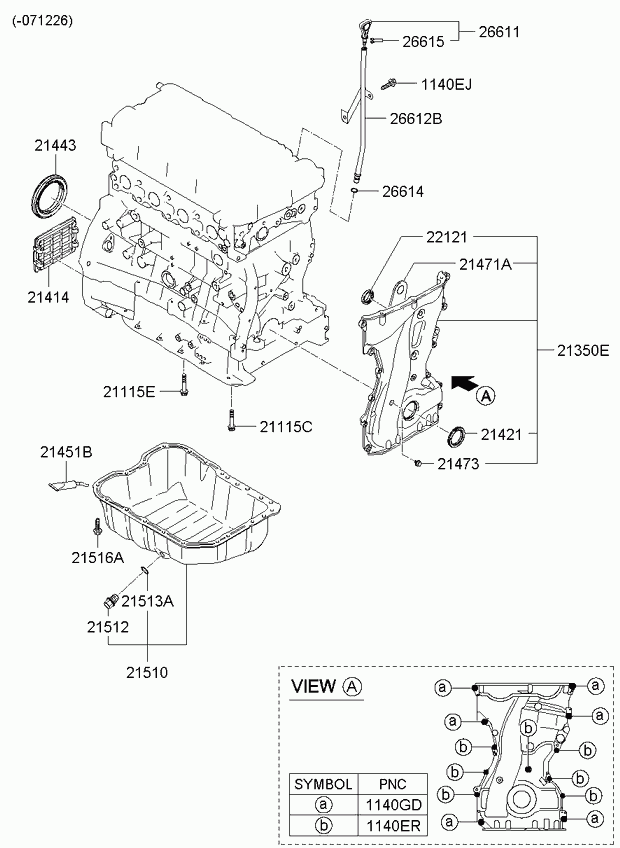 Hyundai 21421-25001 - Blīvgredzens, Eļļas noliešanas korķis ps1.lv