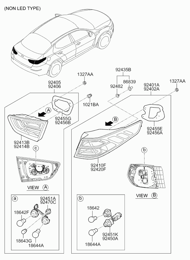 Hyundai 1864316004E - Kvēlspuldze, Papildus bremžu signāla lukturis ps1.lv