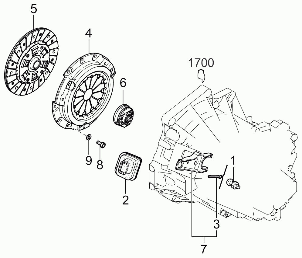 Hyundai 0K2A3-16-460 - Sajūga disks ps1.lv