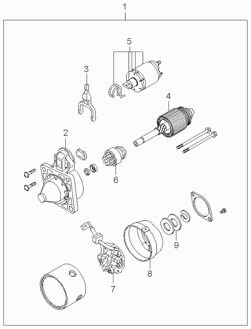 Hyundai 0K241-18-400C - Starteris ps1.lv