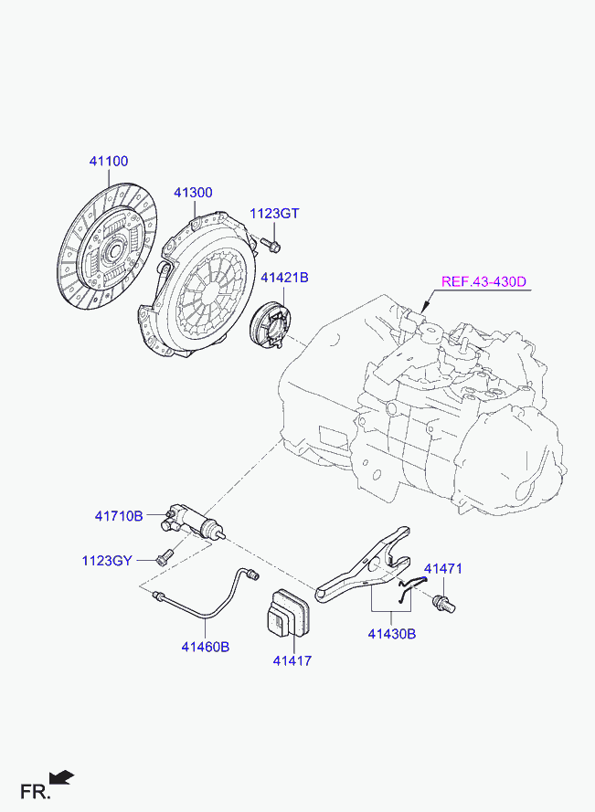 KIA 41100-26080 - Sajūga disks ps1.lv