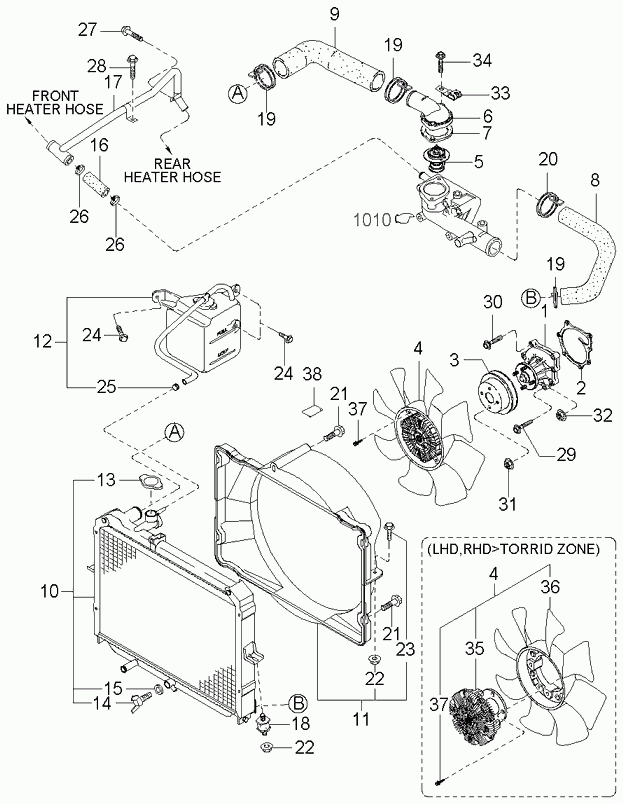 TATA 0K756-15-171C - Termostats, Dzesēšanas šķidrums ps1.lv