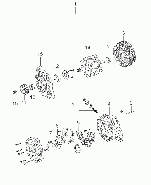 KIA 0K30C 18 300 - Ģenerators ps1.lv