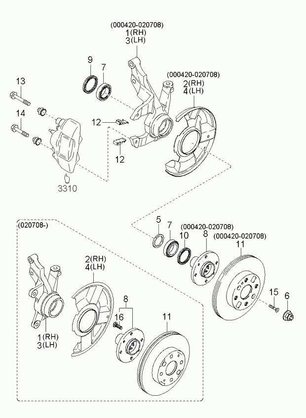 FORD MDX7433251 - Disc - front wheel brake ps1.lv